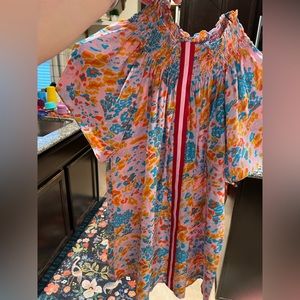 Floral Multicolor Women's Blouse